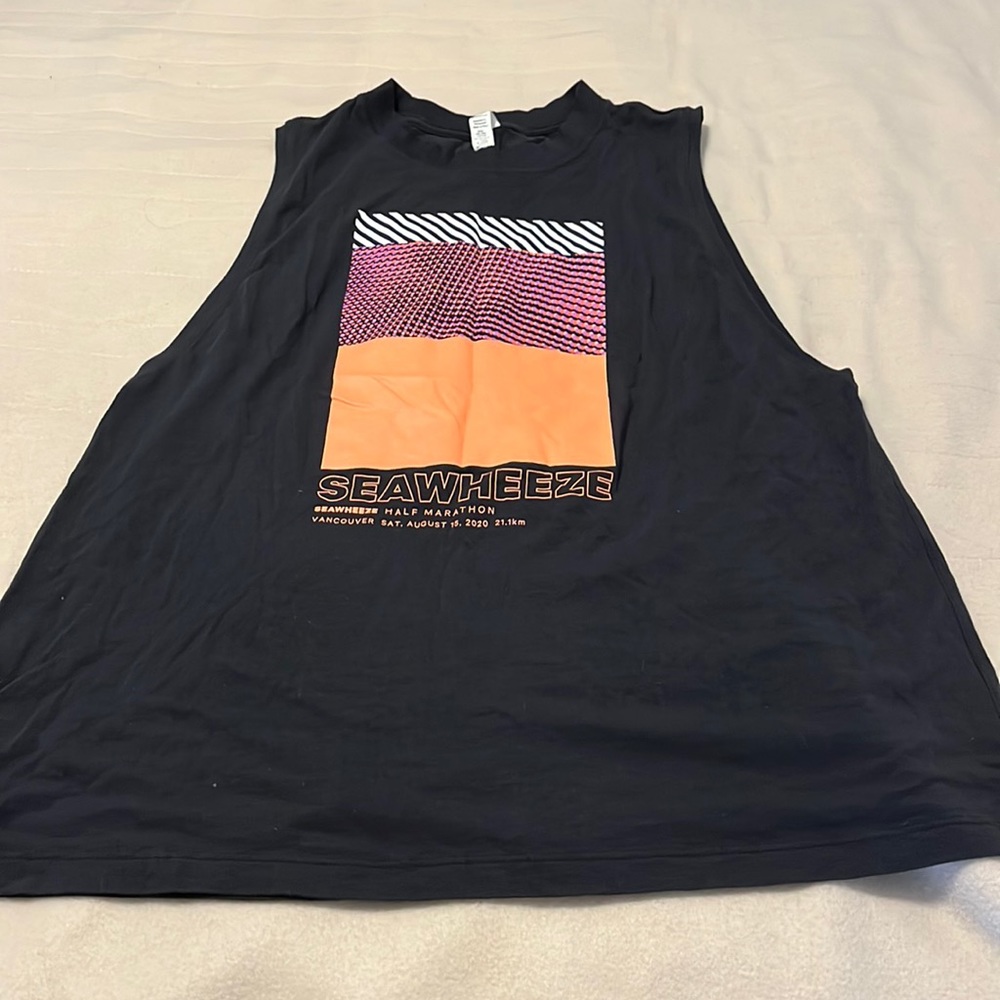 Lululemon Seawheeze 2020 Graphic Muscle Tank Size 4